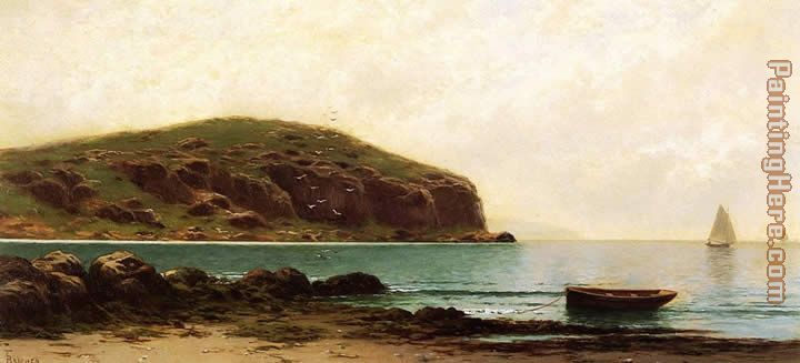 Coastal View painting - Alfred Thompson Bricher Coastal View art painting